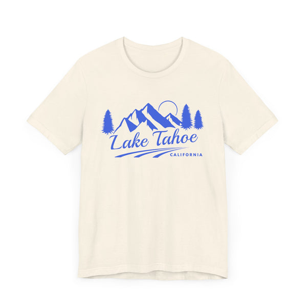 Lake Tahoe, California T-Shirt - Retro Mountain Unisex Lake Tahoe Shirt