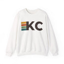 Kansas City, Missouri KC Retro Stripe Sweatshirt-1