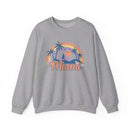 Miami, Florida Sweatshirt - Unisex Retro Beach Crewneck Miami Sweatshirt-4