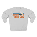 Premium Tahoe, California Retro Mountain Graphic Sweatshirt-2