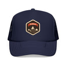 Tahoe, California Trucker Hat - Tahoe Foam Mountain Cap-3