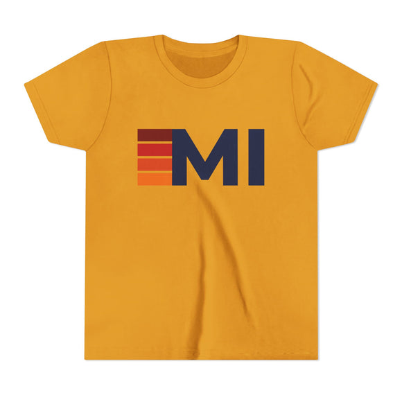 Michigan Youth Tee - Retro MI T-Shirt