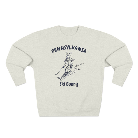 Premium Pennsylvania Ski Bunny Sweatshirt