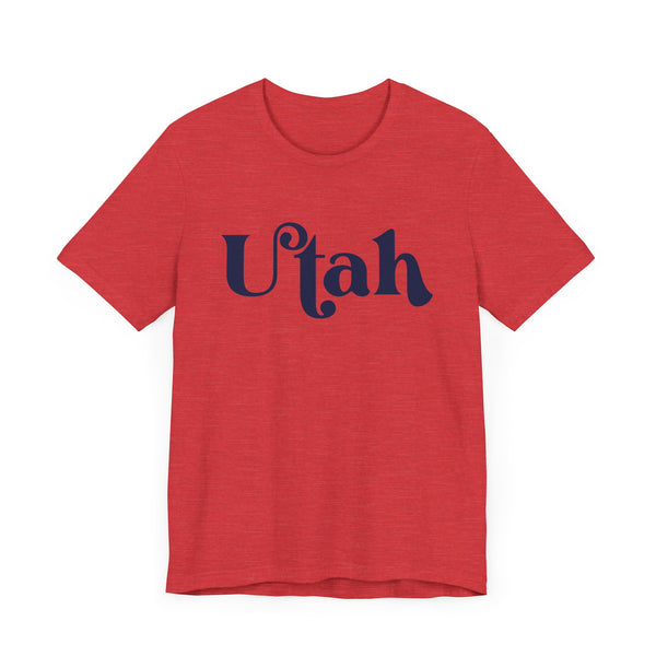 Utah Graphic Tee, Casual T-Shirt, Vintage Style Shirt