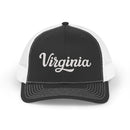Virginia Snapback Trucker Cap - Embroidered Virginia Hat-2
