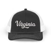 Virginia Snapback Trucker Cap - Embroidered Virginia Hat