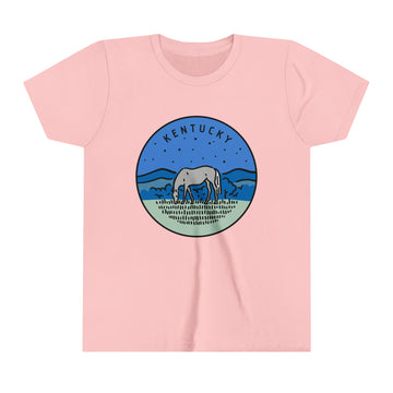 Buy pink Kentucky Youth T-Shirt - Unisex Kids Kentucky Shirt