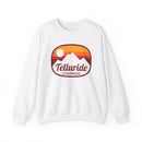 Telluride, Colorado Sweatshirt - Unisex Retro Ombre Crewneck Telluride Sweatshirt-5