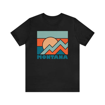Buy black Montana T-Shirt - Retro Unisex Montana Shirt