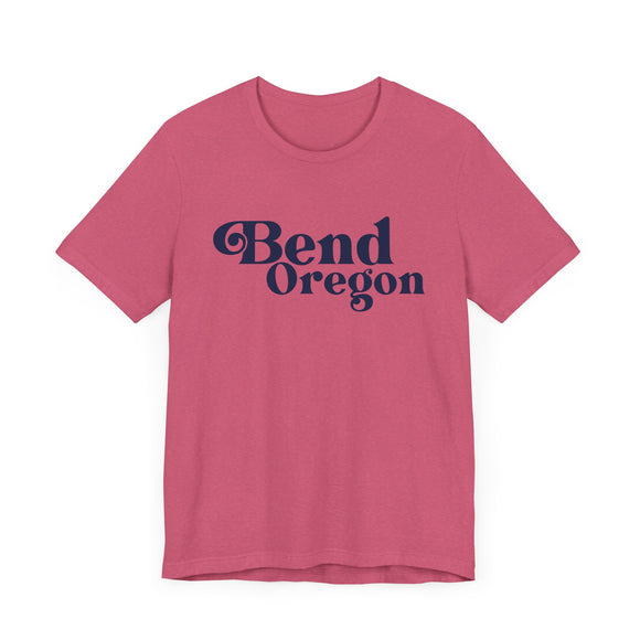 Bend, Oregon Graphic Tee, Casual T-Shirt, Vintage Style Shirt