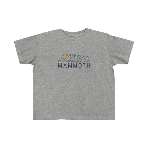 Mammoth, California Toddler T-Shirt - Toddler Mammoth Shirt