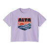 Alta, Utah Women's Boxy Graphic Tee - Slightly Cropped