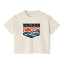 Women's Golden, Colorado Boxy Graphic Tee - Slightly Cropped-1