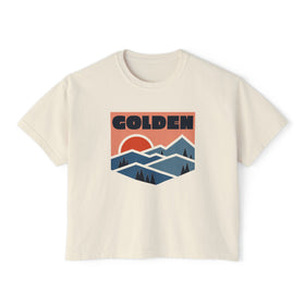 Women's Golden, Colorado Boxy Graphic Tee - Slightly Cropped