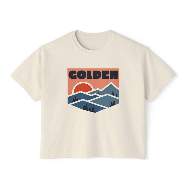 Women's Golden, Colorado Boxy Graphic Tee - Slightly Cropped