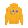 Retro Salt Lake City, Utah Youth Hoodie - Mountain Salt Lake City, Utah Kids Sweatshirt, Cute Salt Lake City, Utah Children's Pullover