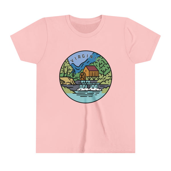 Virginia Youth T-Shirt - Unisex Kids Virginia Shirt