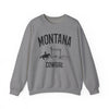 Montana Sweatshirt - Mountain Cowgirl Graphic Crewneck