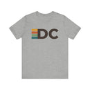 Washington, DC tee - DC t shirt retro stripes-4
