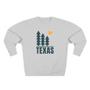 Premium Texas Pine Tree Graphic Sweatshirt — Retro Nature Crewneck-1