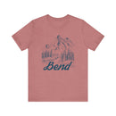 Bend, Oregon Graphic Tee - Mountain Illustration Bend T Shirt-2