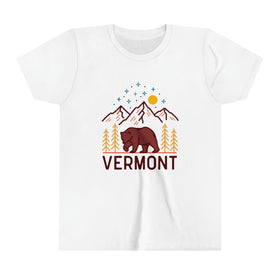 Vermont Youth T-Shirt - Unisex Kids Vermont Shirt