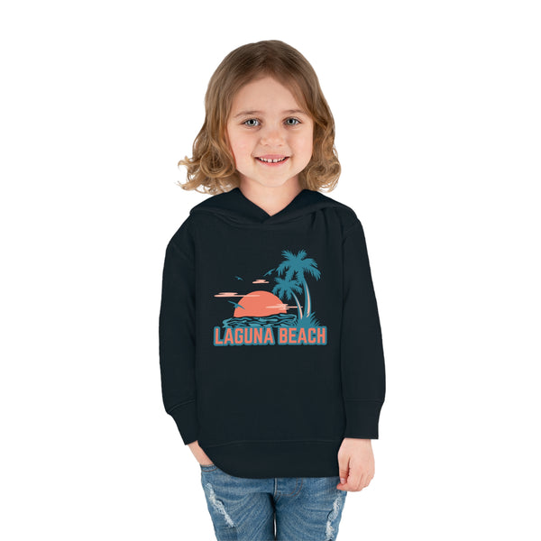 Laguna Beach, California Toddler Hoodie - Unisex Laguna Beach Toddler Sweatshirt