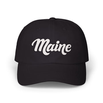 Maine Dad Hat - Embroidered Maine Classic Dad Cap - 0