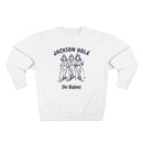 Premium Jackson Hole, Wyoming Ski Babes Sweatshirt-2