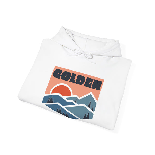 Golden, Colorado Hoodie - Unisex Mountain Golden Hoodie Graphic Sweatshirt