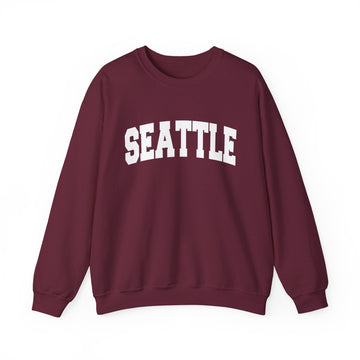 Seattle, Washington Sweatshirt - Unisex Graphic Crewneck - 0