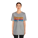 Oregon T-Shirt - Mountain Sunset Unisex Oregon Shirt-23