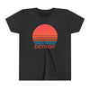 Detroit, Michigan Youth Shirt - Retro 80s Detroit Kid's T-Shirt