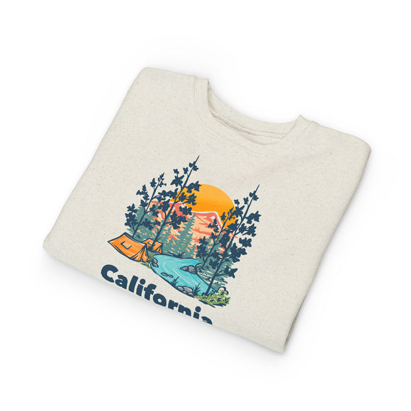 Illustration, California Toddler Sweatshirt - Illustration Toddler Crewneck Sweatshirt