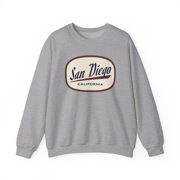 San Diego, California Sweatshirt - Unisex Retro Crewneck San Diego Sweatshirt