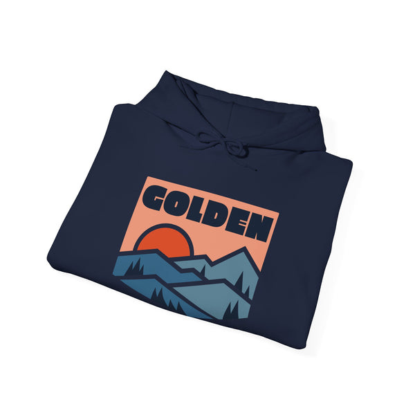 Golden, Colorado Hoodie - Unisex Mountain Golden Hoodie Graphic Sweatshirt