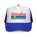 Omaha, Nebraska Retro Corn and Farm Trucker Hat-4
