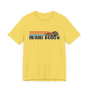 Miami Beach, Florida T Shirt - Retro Jetski PWC Graphic Tee-13