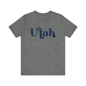 Utah Graphic Tee, Casual T-Shirt, Vintage Style Shirt - 0