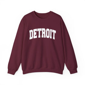 Detroit, Michigan Sweatshirt - Unisex Graphic Crewneck - 0