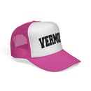 Vermont Retro Collegiate Style Trucker Hat-26