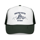 Crested Butte, Colorado Ski Babe Trucker Hat — Foam Mesh Cap-7