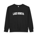 Lake Geneva, Wisconsin Toddler Sweatshirt - Lake Geneva Toddler Crewneck Sweatshirt-3