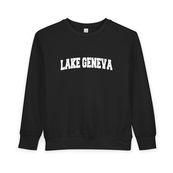 Lake Geneva, Wisconsin Toddler Sweatshirt - Lake Geneva Toddler Crewneck Sweatshirt