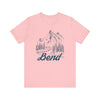 Bend, Oregon Graphic Tee - Mountain Illustration Bend T Shirt