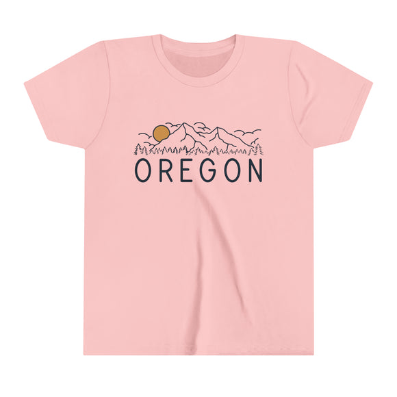 Oregon Youth T-Shirt - Unisex Kids Oregon Shirt