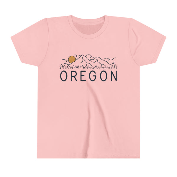 Oregon Youth T-Shirt - Unisex Kids Oregon Shirt