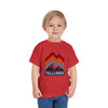 Telluride, Colorado Toddler T-Shirt - Retro Palm Tree Toddler Telluride Shirt