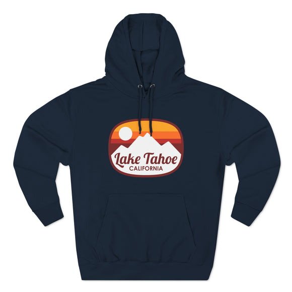 Premium Lake Tahoe, California Hoodie - Retro Unisex Lake Tahoe Sweatshirt