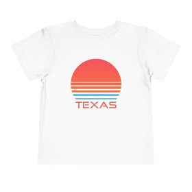 Texas Toddler T-Shirt - Retro 80s Unisex Toddler Texas Shirt